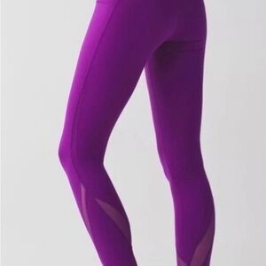 Lululemon Athletica Vibrant Purple Leggings